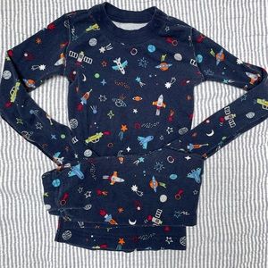 Hanna Andersson To The Moon and Back pajamas, sz 8